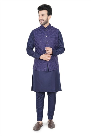 Navy Mens Waistcoat