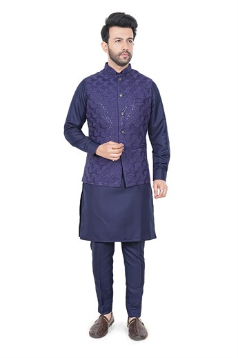 Navy Mens Waistcoat