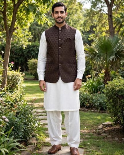 Mens Brocade Waistcoat.
Please note colours may vary slightly due to…