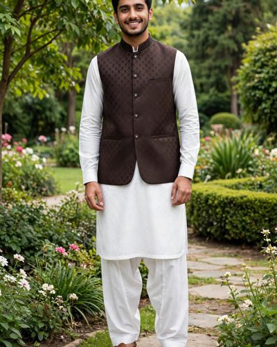 Mens Brocade Waistcoat.
Please note colours may vary slightly due to…