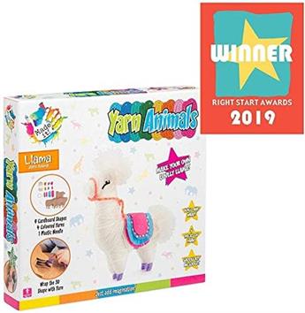 Made It! Yarn Animal Craft Kits for Kids, Llama