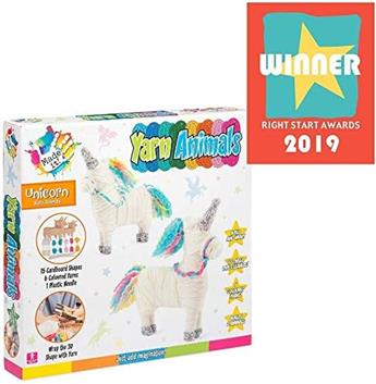 Made It! Yarn Animal Craft Kits For Kids - Unicorn