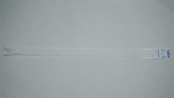 White-501 YKK Concealed Zips