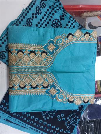 Unstitched 3 Pcs Suit
