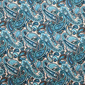 Blue & Beige