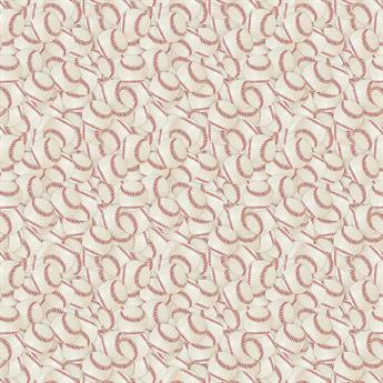 Baseballs - Printed Craft Cotton Poplin Fabric Quilting Patchwork Dres