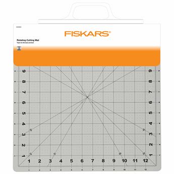 Fiskars Rotating Cutting Mat 13 Inch Grid.