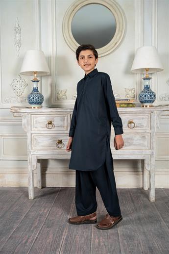 Greenish Blue Boys Shalwar Kameez
