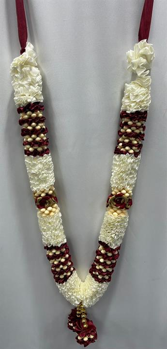 White/Maroon