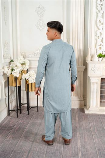 Mint Green Boys Shalwar Kameez