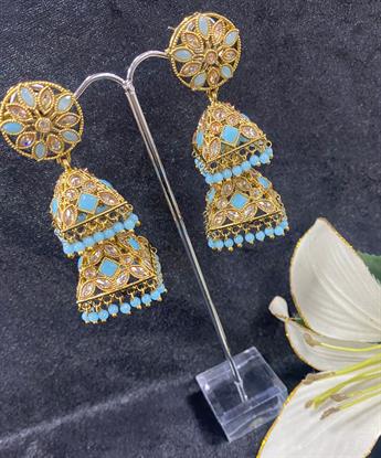 Sky Blue/gold