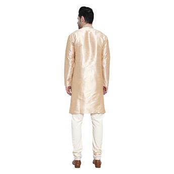 Gold Embroidered Kurta Pyjama