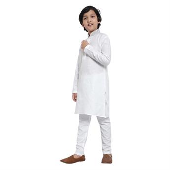 White Boys Kurta Pajama