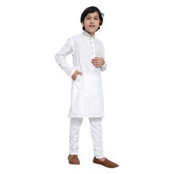 White Boys Kurta Pajama