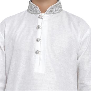 White Boys Kurta Pajama