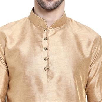 Antique Silk Art Dupion Kurta Pajma