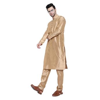 Antique Silk Art Dupion Kurta Pajma