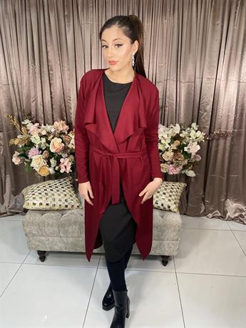 LADIES JACKET WITH BELT