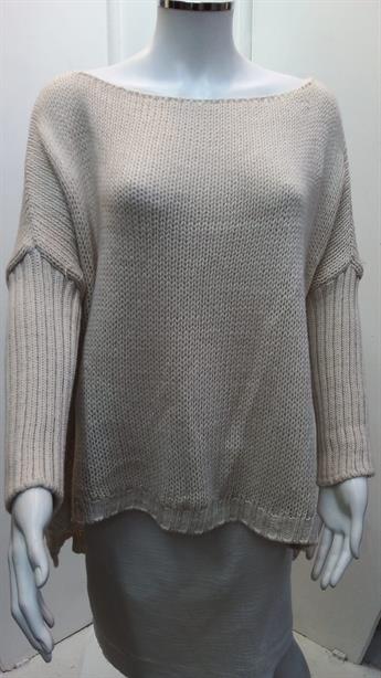 Beige Short Cardigan