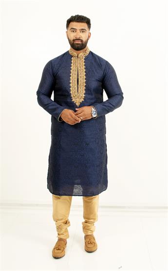 NAVY/GOLD
