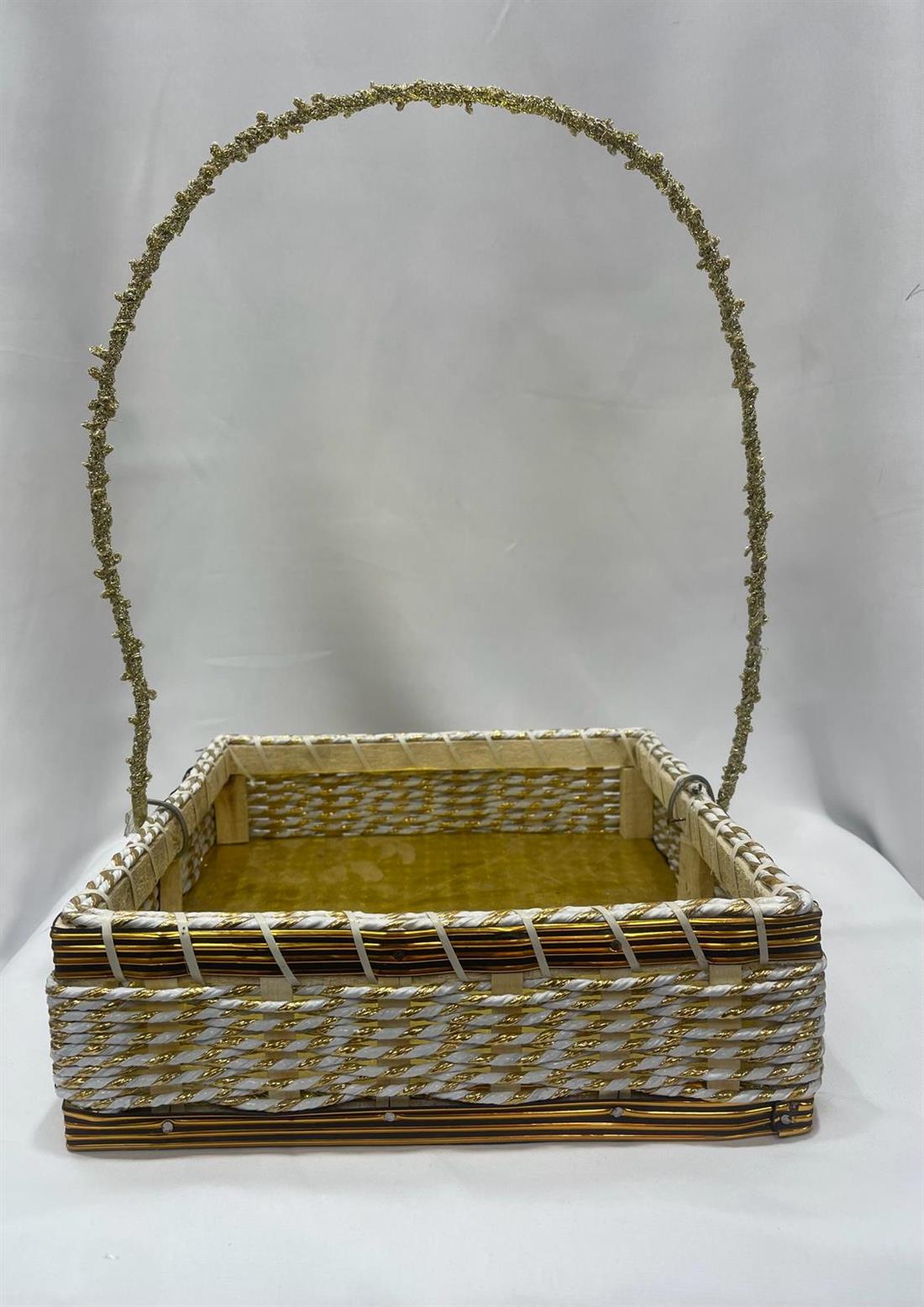 Gold & White Mehndi Trays