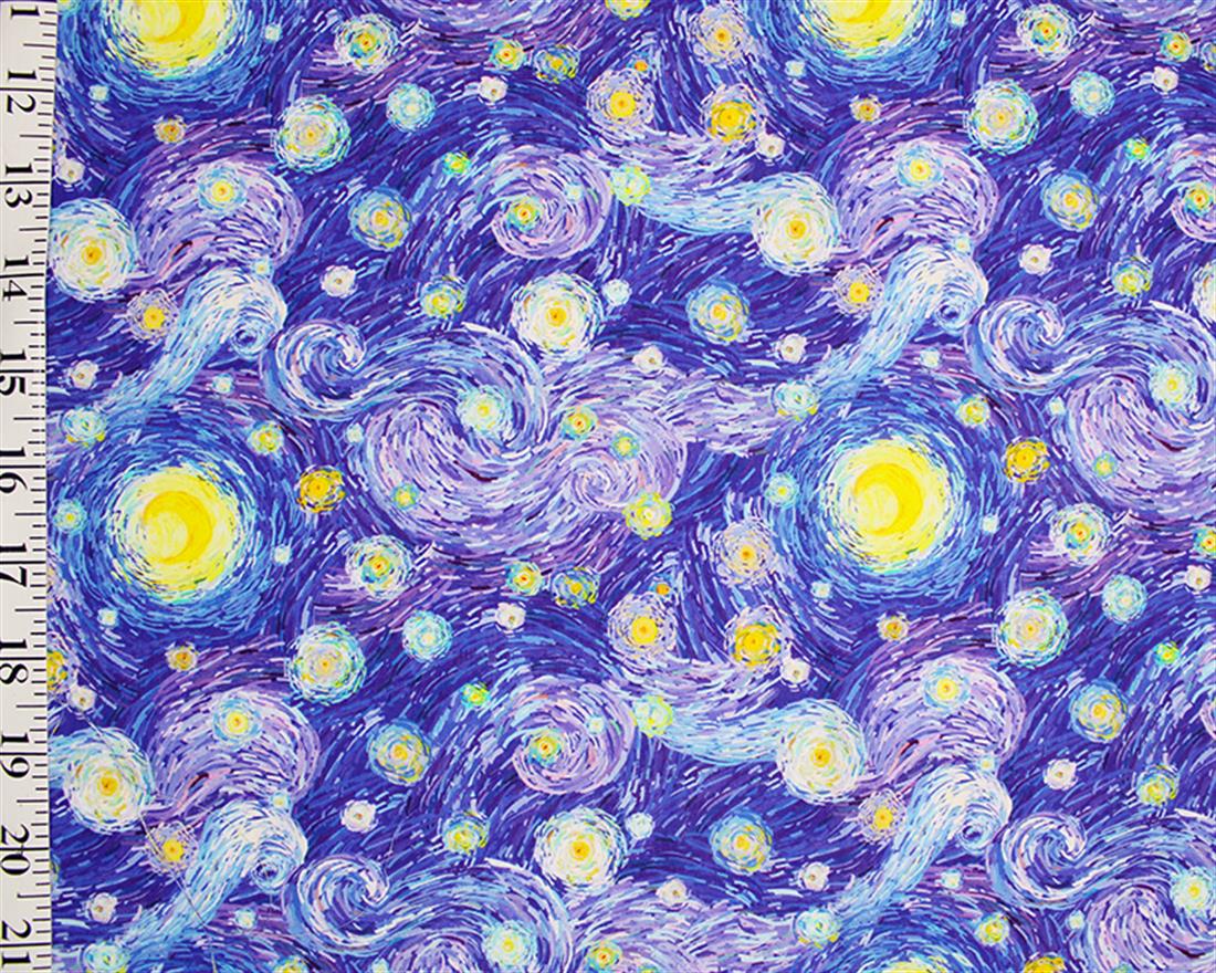 Blue Lawn Printed Cotton Lawns