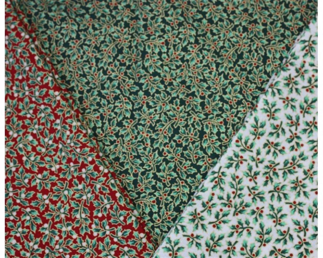 Bottle Cotton Holly Berry