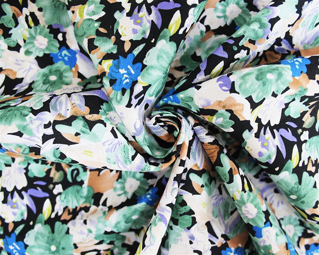 Blue Lawn Printed Cotton Lawns