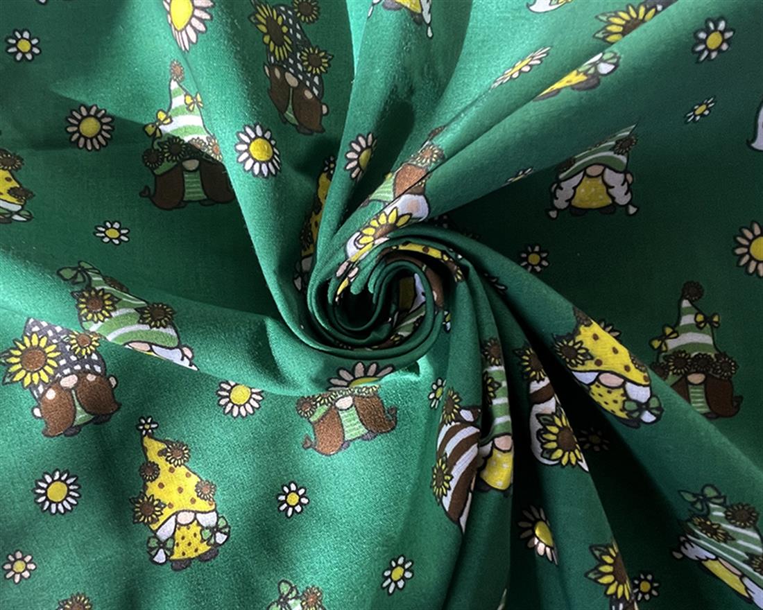 Bottle Cotton Printed Poly Cottons
