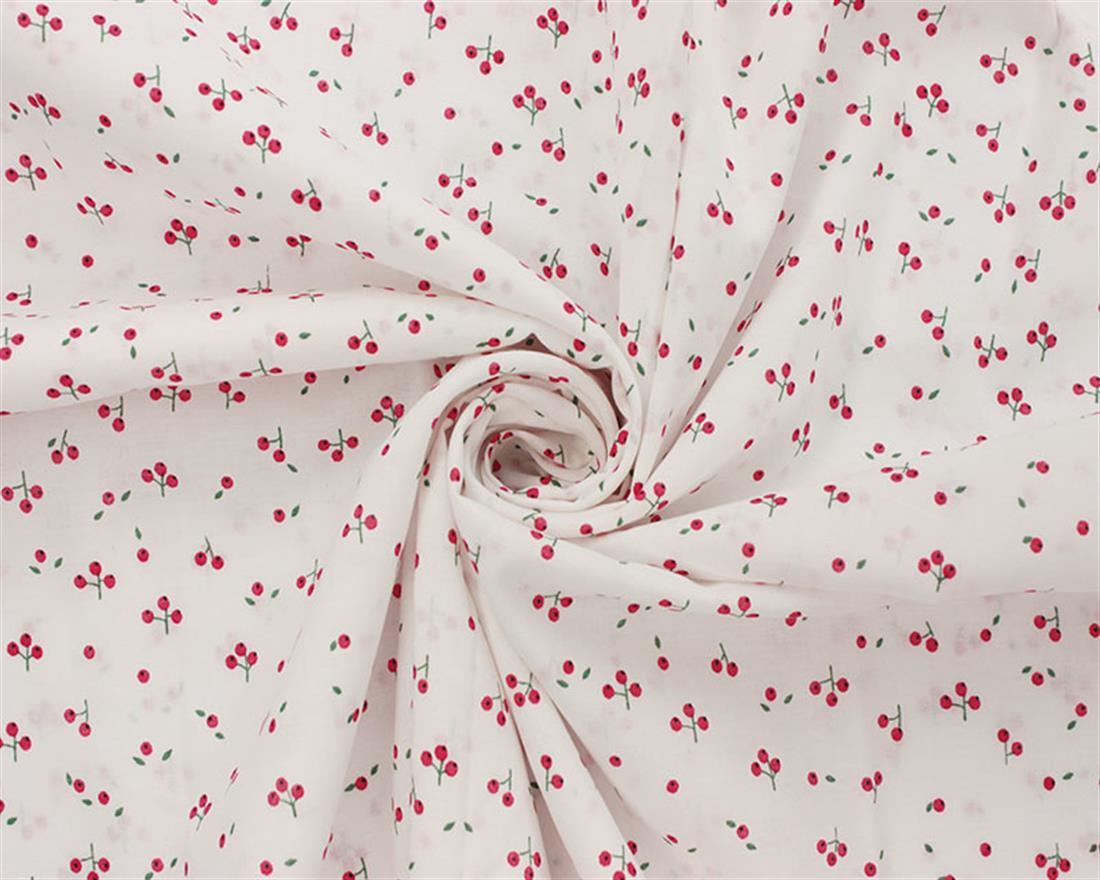 White Lawn Printed Cotton Lawns
