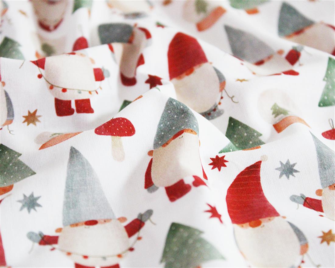 White Little Johnny - Xmas Gonk Cotton