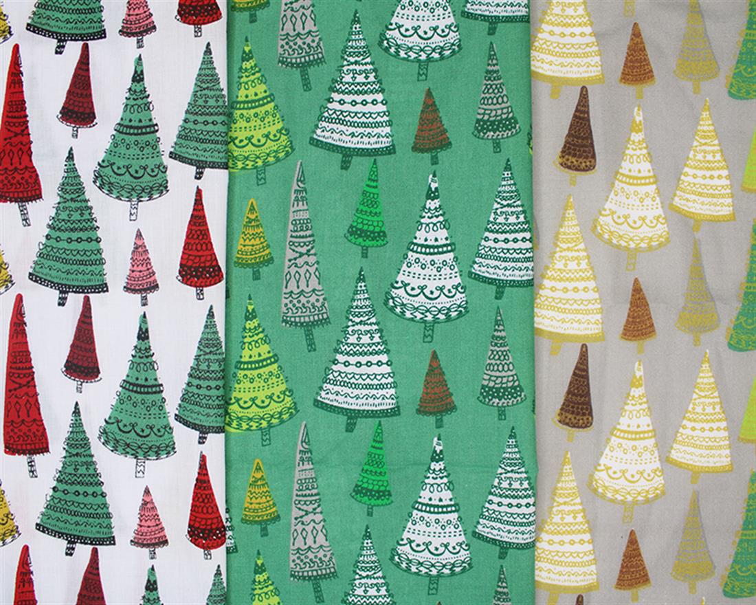 Forest Printed Cotton Christmas