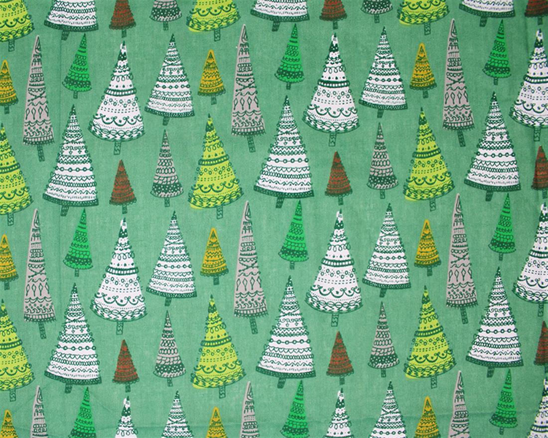 Forest Printed Cotton Christmas