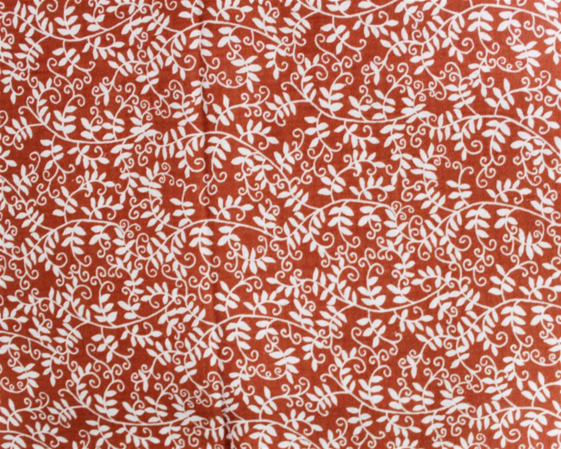 Rust Printed Cotton Gauze