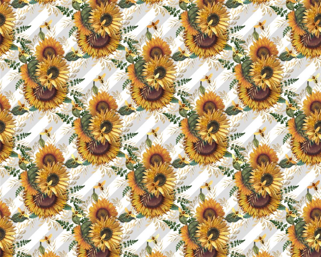 White Printed Cotton Fabrics