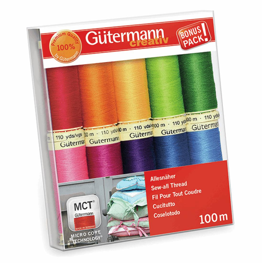 Bright Gutermann Sew-All Thread Set