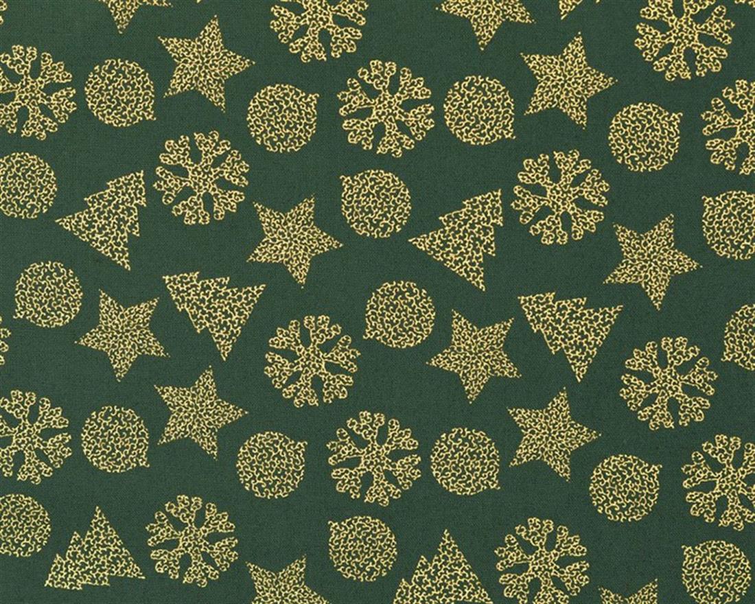 Bottle Printed Cotton Christmas Snowflake Star Tree