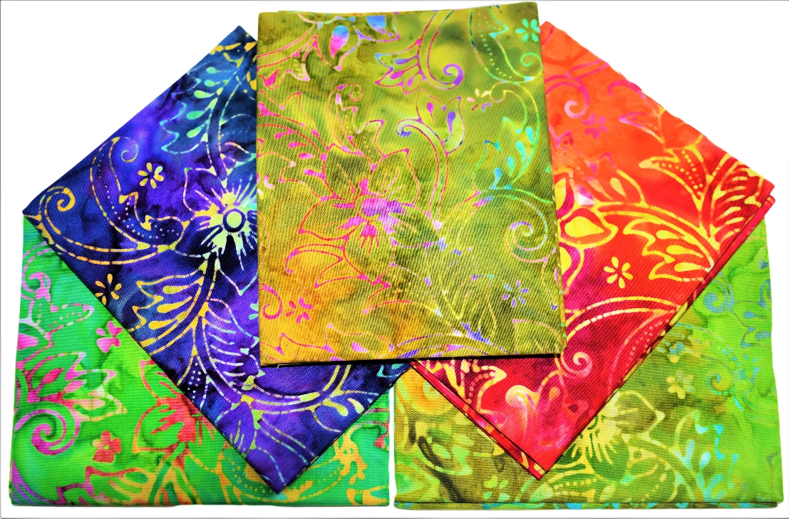 COL 1 Batik Fat Quarter Bundels