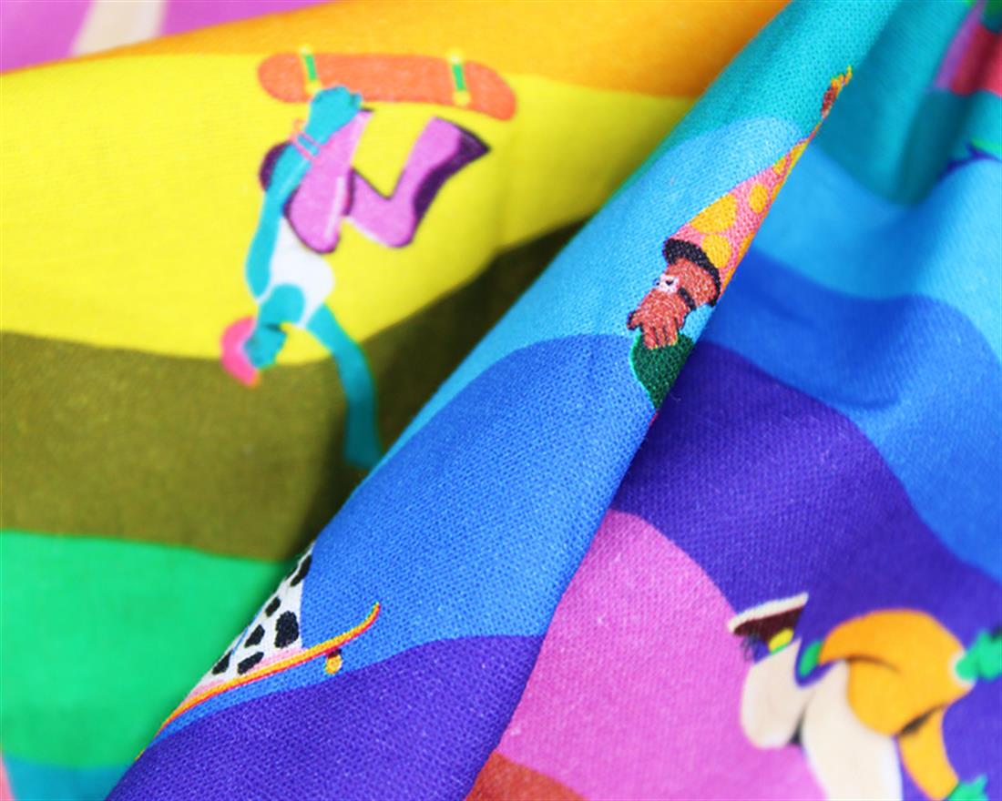 Multicolour Printed Cotton Fabrics