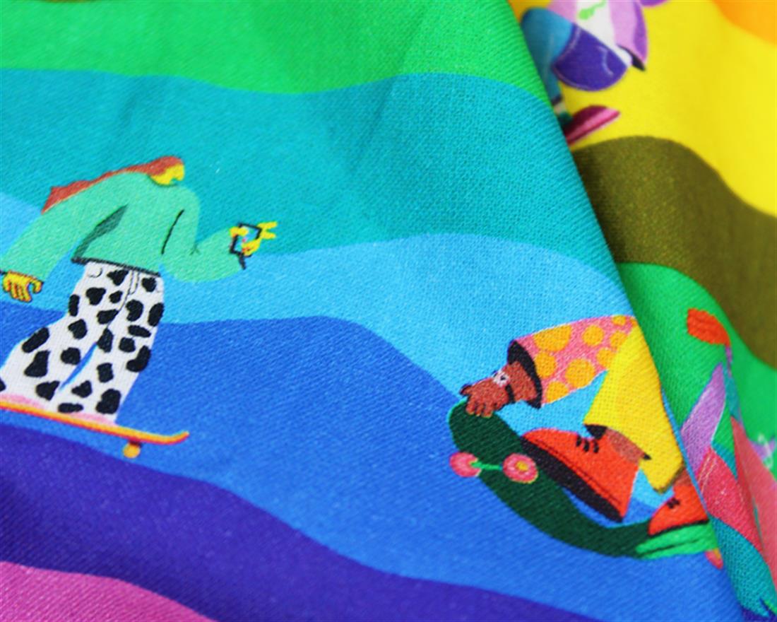 Multicolour Printed Cotton Fabrics