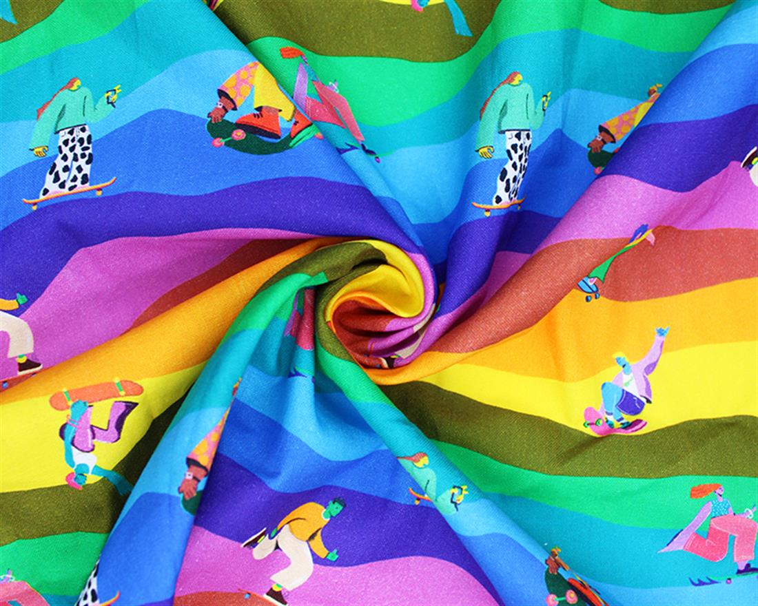 Multicolour Printed Cotton Fabrics