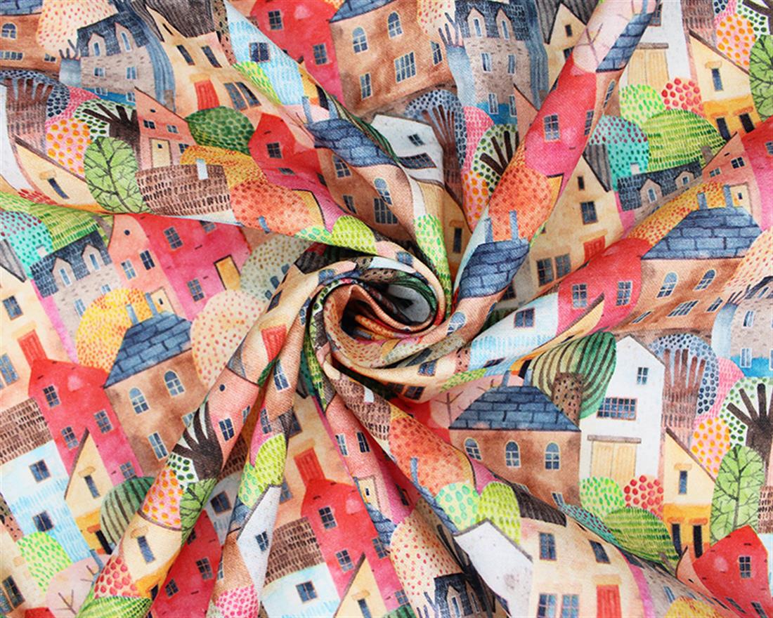 Multicolour Printed Cotton Fabrics