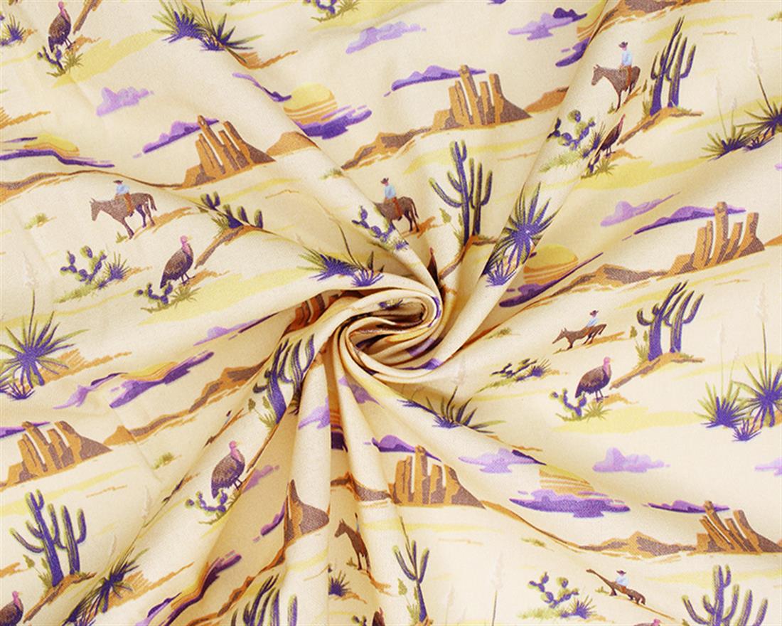 Sand Printed Cotton Fabrics
