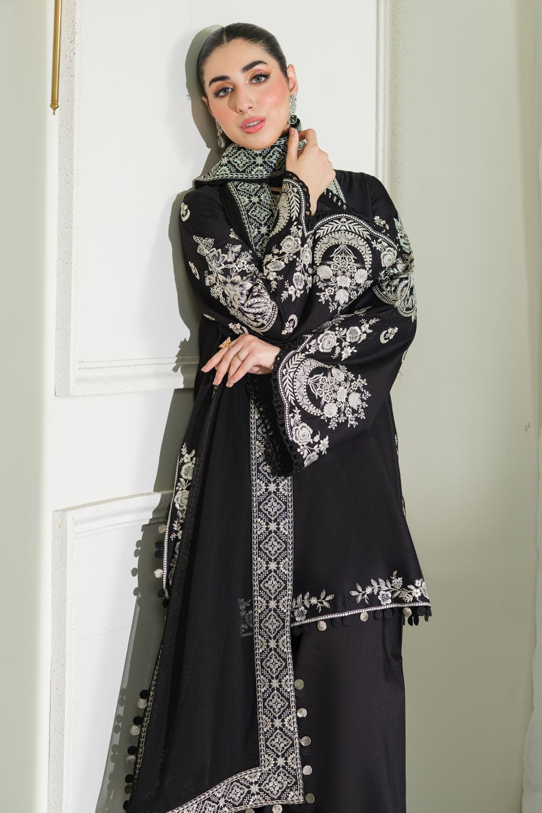 Embroidered Chiffon Ladies Readymade