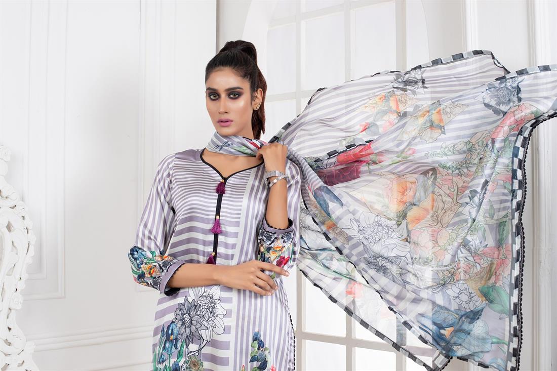 Multicolour Printed Silk Ladies Tunics and Kurta