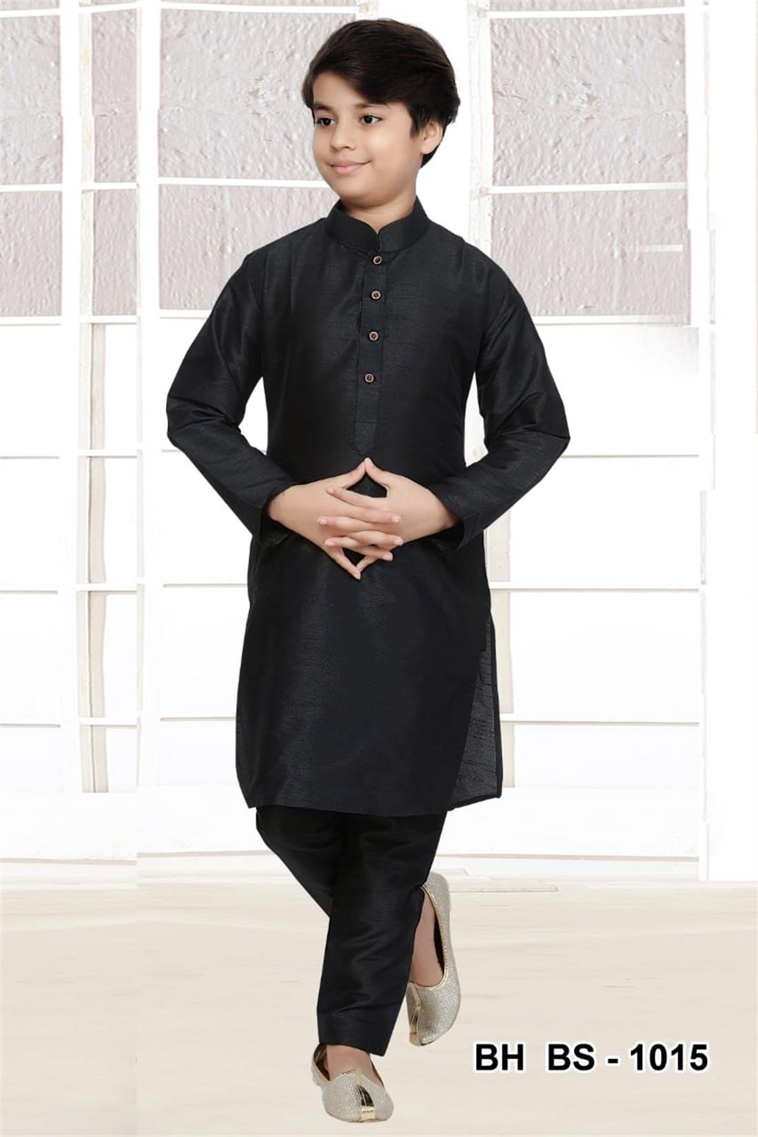 Black Boys Kurta Pajama