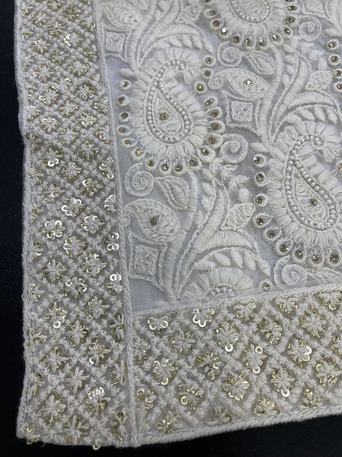 Cream Mens Shawls