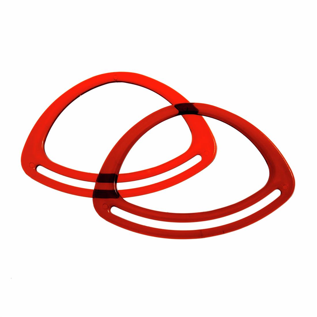 Dark Brown Oval Bag Handles