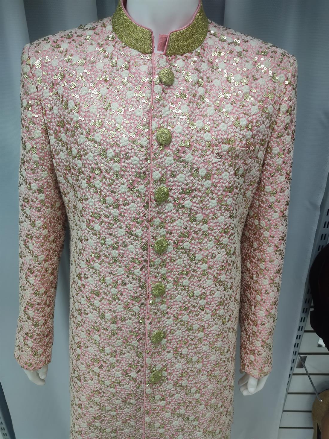 Pink Mens Sherwani