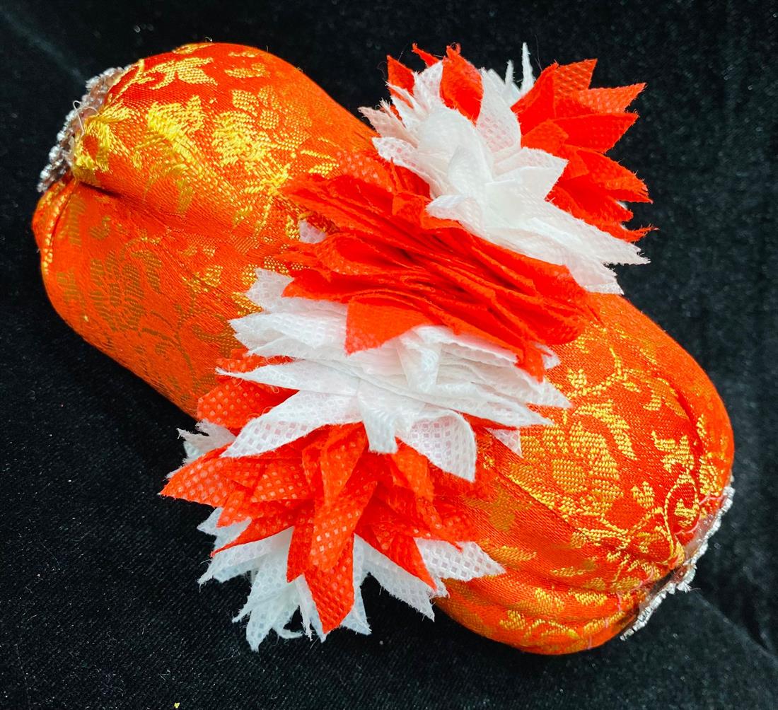 RED & White Artificial Gajra